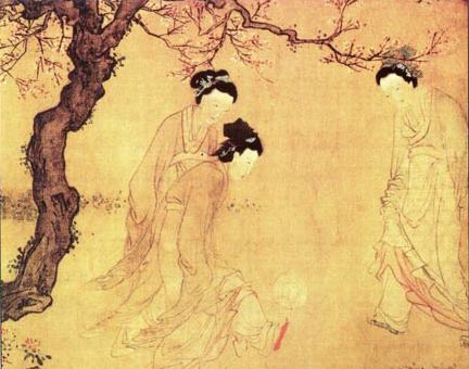 cuju, chinese women, artwork