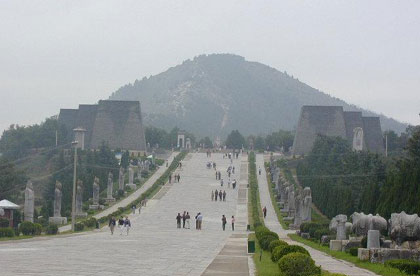 landscape, view, monument, china, mountain